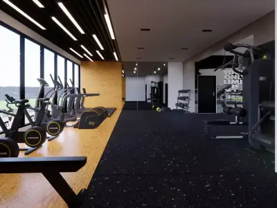 GYM DESIGN SPACE 3D model