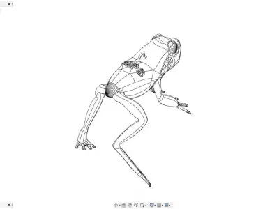 3DPS Frog Pendant 3D print model