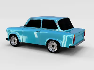 Trabant 601 rev 3D model