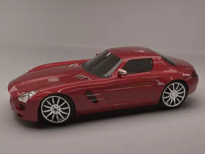 Mercedes Benz SLS  3D model