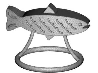 Stylish Beautiful Showpiece 3D print model