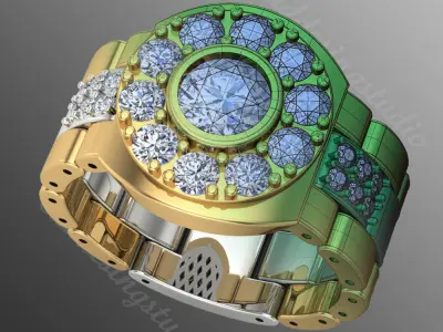 Ring bi148 3D print model