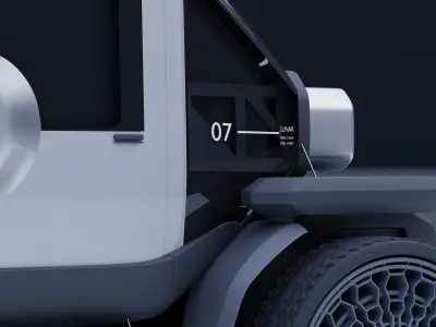 Toyota - Baby Lunar Cruiser - 2023 3D model