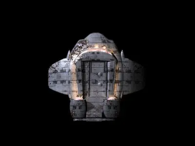 Satellite-Spaceship-Xingxu 03 3D model