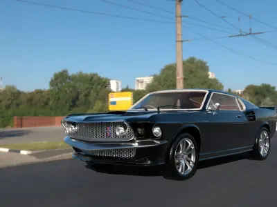 Ford Mustang 3DModel 3D model