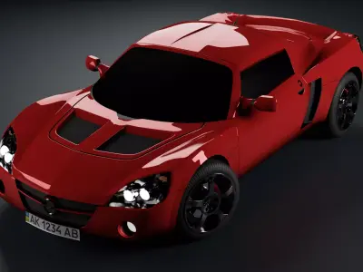 Opel Spedster 2001 3D model