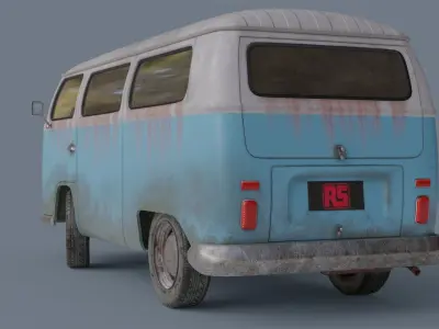 VOLKSWAGEN TRANSPORTER 3D model