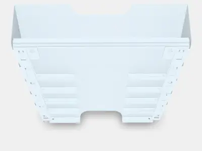 KVISSLE Wall magazine rack Low-poly 3D model