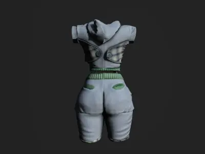 Annea Sport Cloth Free 3D model