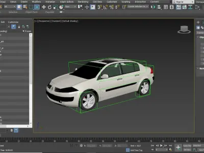 MEGANE - 3DS - FBX - OBJ - iProp - ICLONE 7  3D model