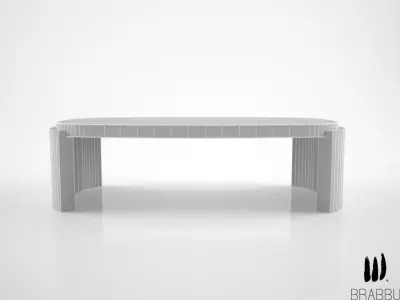 Brabbu Tacca center table 3D model