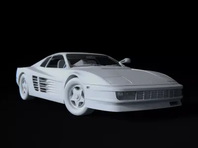 Ferrari Testarossa  3D model