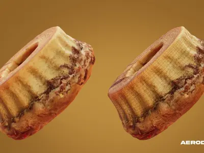 Slovenian Nut Roll - Large 3D model