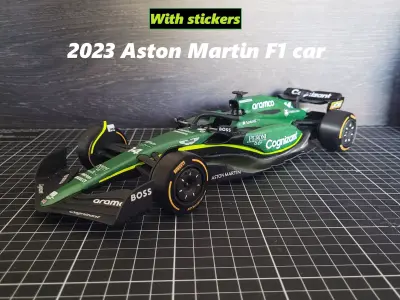 ASTON MARTIN AMR23 2O23 F1 CAR 3D print model