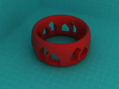 Wristring kontextum 003 Free 3D print model