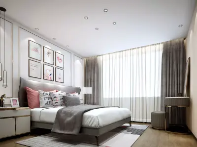 Children Room Interior 3D model