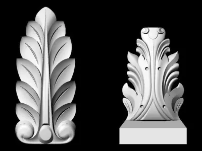 Pole Ornament Collection 3D model