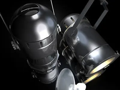 Stage light Par 3D model