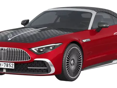 Mercedes-Benz SL Monogram Maybach 3D model