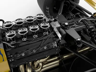 Lotus 101 Judd  3D model