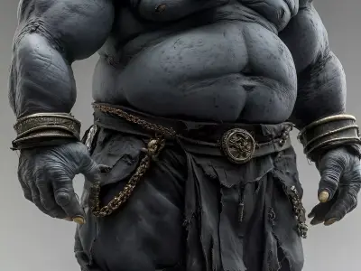 elephante Low-poly 3D model