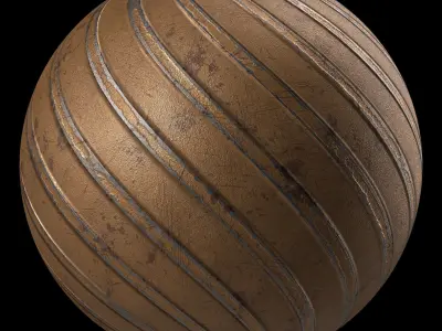 Metal Materials 40- Metal panels By Painting Pbr 4k Sbsar Texture