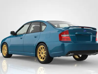 Subaru Legacy 2005 3D model