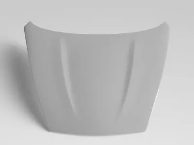 370Z Z34 Hood Exterior Surface Model - 3D Laser-Scanned 3D model