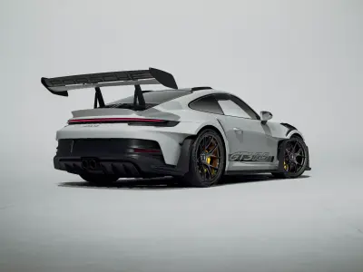 2023 Porsche GT3 RS weissach 3D model