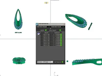 PENDANT FASION  3D model