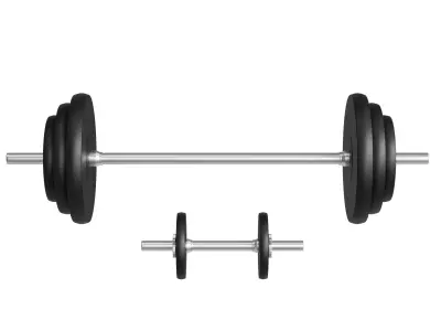 Gym Dumbbell 3D model