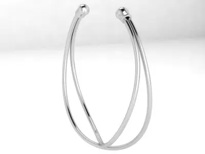 Twisted Bangle Bracelet 4236 3D print model