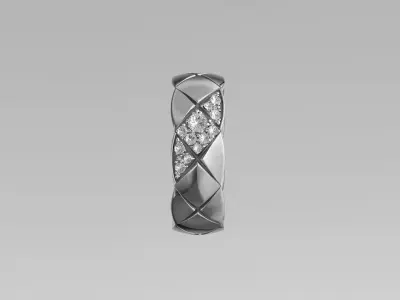 CHANEL - COCO CRUSH - DIAMOND BAND 3D print model