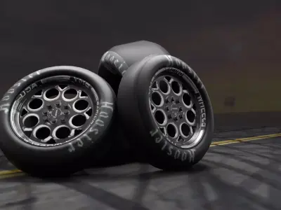 Wheel Weld Racing Magnum Low-poly 3D model