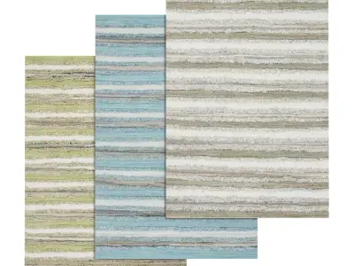 Rug Set 262 3D model