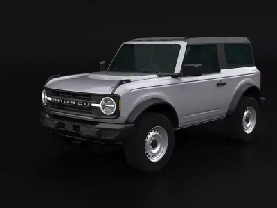 Bronco 2-Door 2022 Base 3D model
