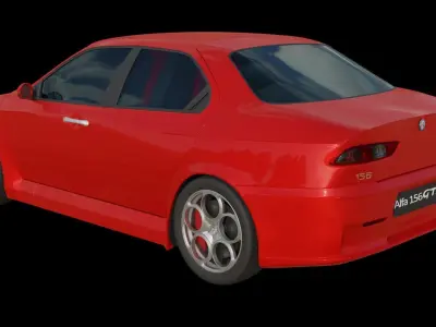 Alfa Romeo 156 GTA 3D model