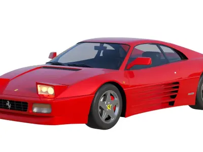 Ferrari 348 GTS 3D model