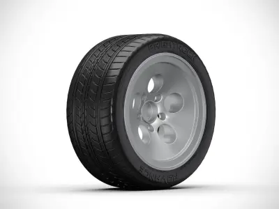 Wheel v12 3D model