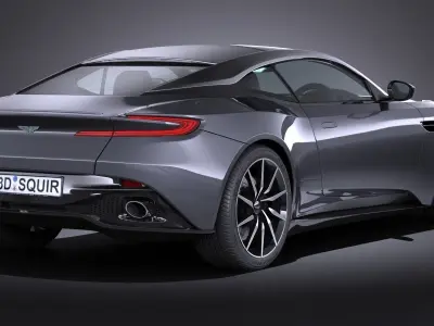 Aston Martin DB11 2017 3D model