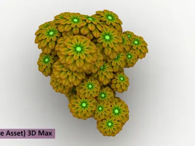 Tree Game Asset Low-poly 3D model