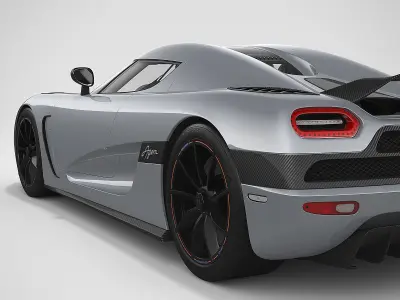 Koenigsegg Agera - HD Interior 3D model