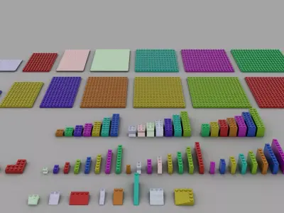 Lego Set 3D model