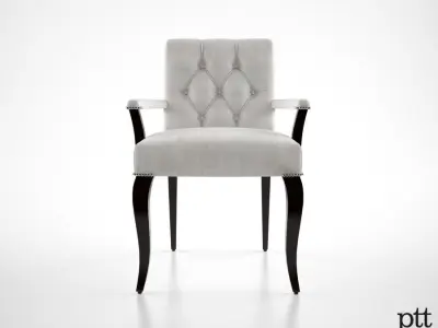 PTT Design Ascot Elbow Chair 3D model