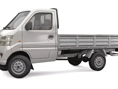 Truck Minicab Star 2011 Low-poly 3D model