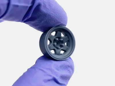 15x8 American Racing TA70 Wheel and Brake 3D print model