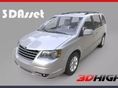 Chrysler 2008 3D model