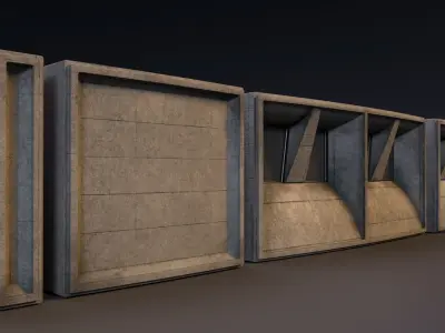 Build it your way with Building Sections V01 3D model