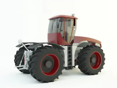 agricultural vehicle tractor 3d model 3D model