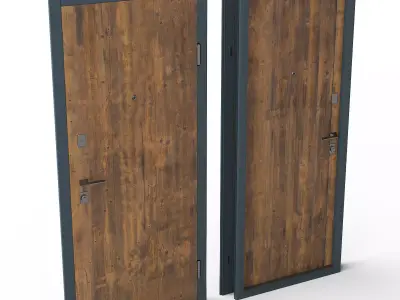 Saleah Door 3D model